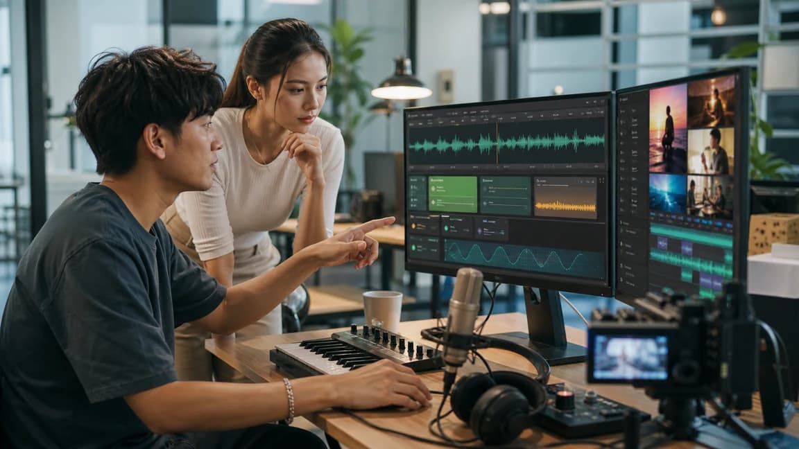 Creative teams and solo creators working on music-driven content — For YouTubers